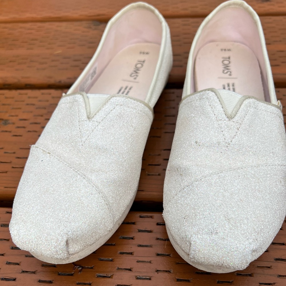 TOMS Alpargata Glitter Women's 8.5